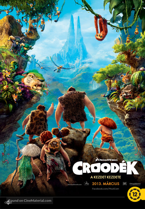 The Croods - Hungarian Movie Poster