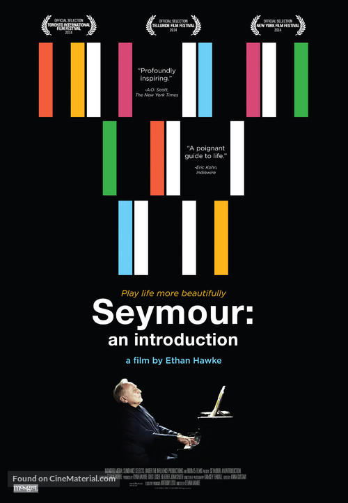 Seymour: An Introduction - Canadian Movie Poster