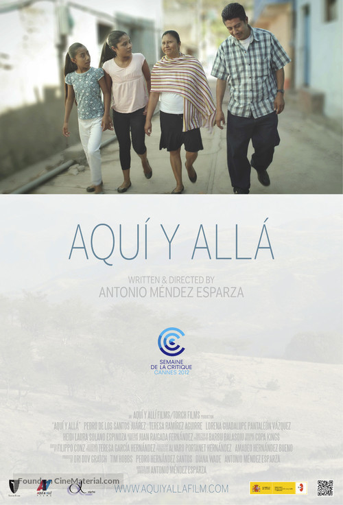 Aqu&iacute; y all&aacute; - Movie Poster