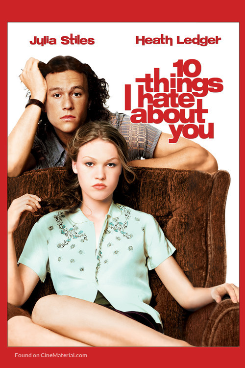 10 Things I Hate About You - DVD movie cover