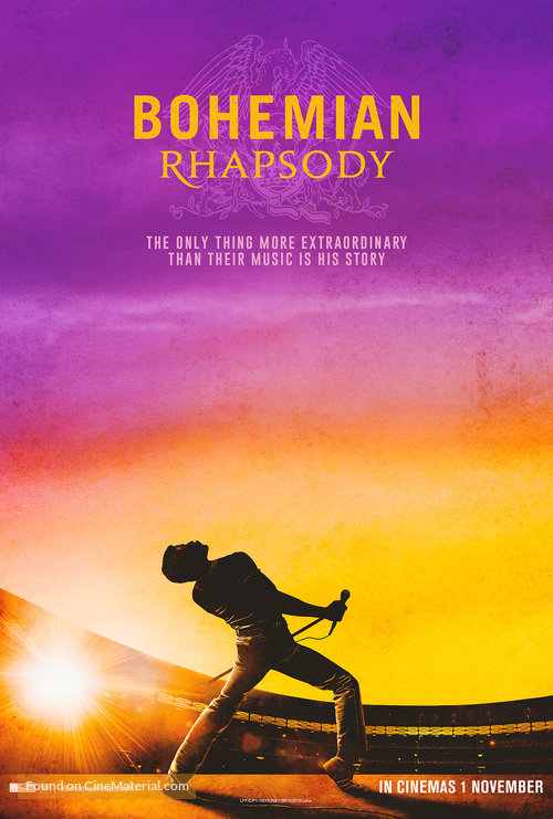 Bohemian Rhapsody - Malaysian Movie Poster