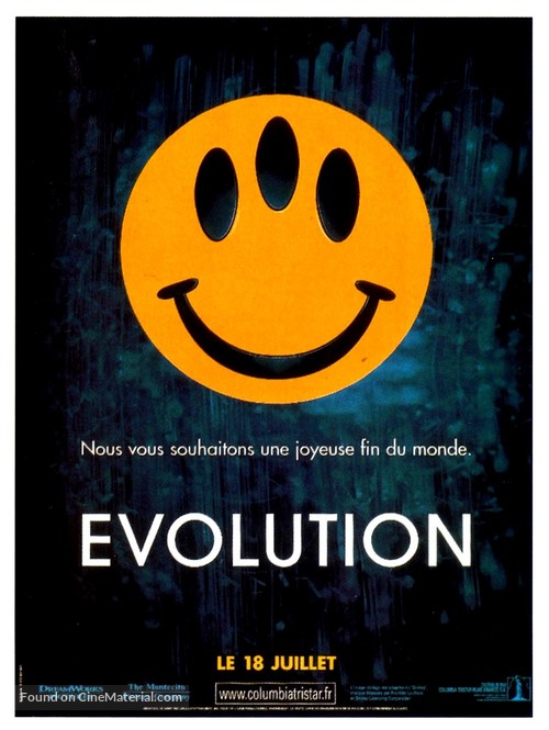 Evolution - French Movie Poster