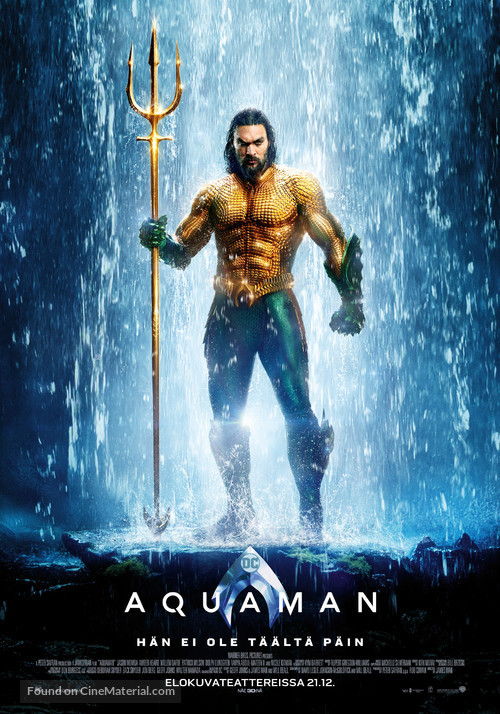 Aquaman - Finnish Movie Poster