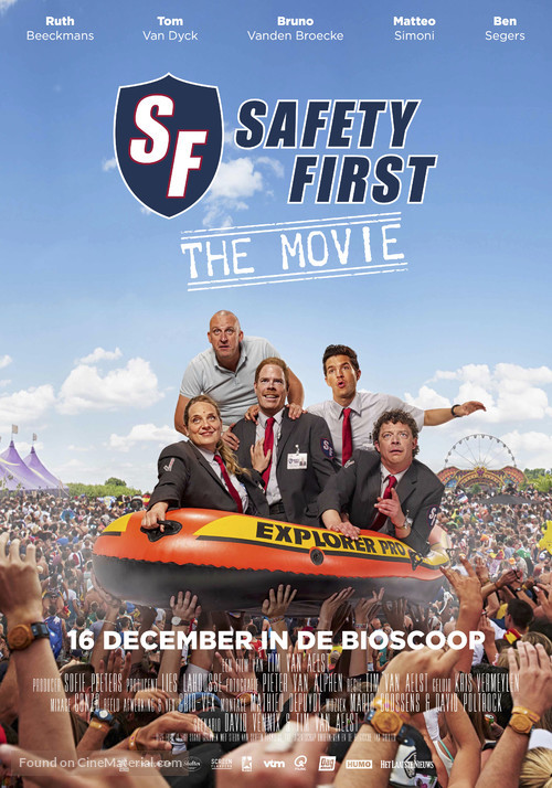 Safety First: The Movie - Belgian Movie Poster