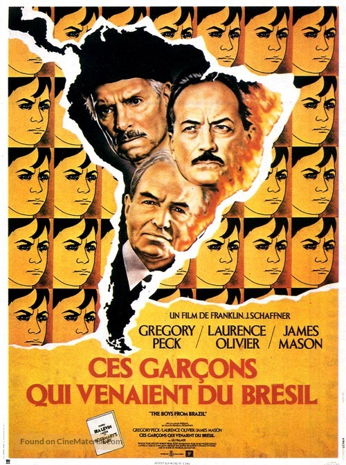 The Boys from Brazil - French Movie Poster