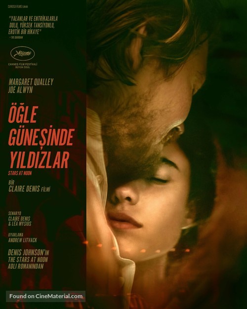 Stars at Noon - Turkish Movie Poster