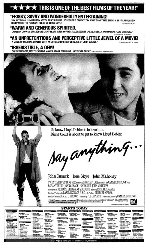 Say Anything... - poster