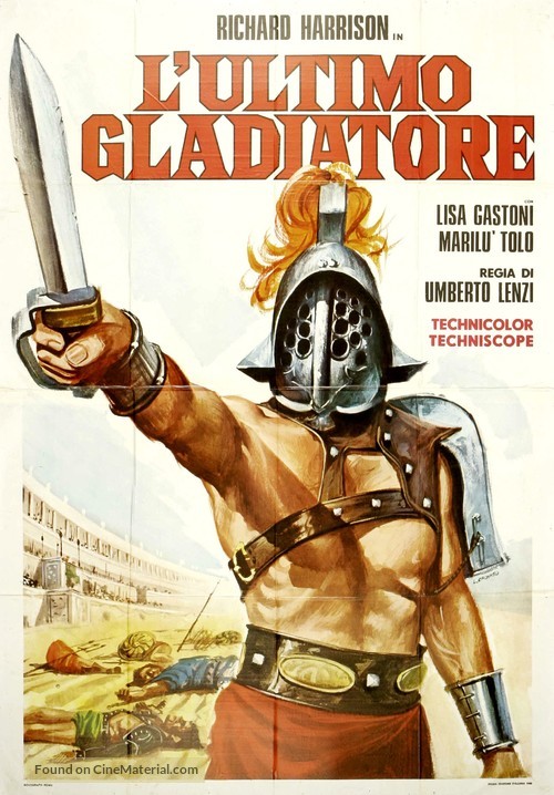 L&#039;ultimo gladiatore - Italian Movie Poster