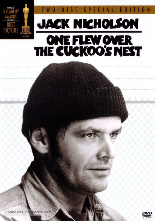 One Flew Over the Cuckoo&#039;s Nest - DVD movie cover
