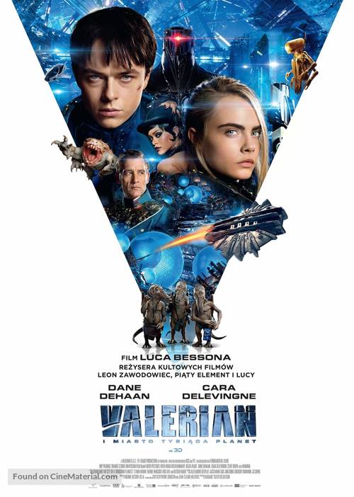 Valerian and the City of a Thousand Planets - Polish Movie Poster