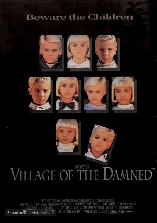 Village of the Damned - British Movie Poster