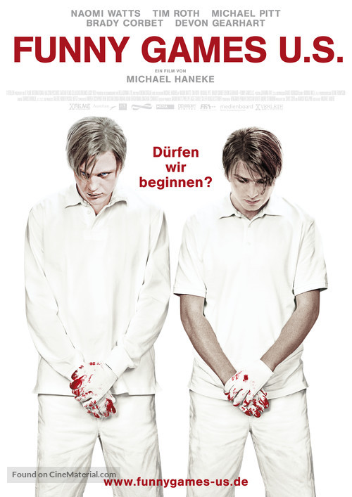 Funny Games U.S. - German Movie Poster