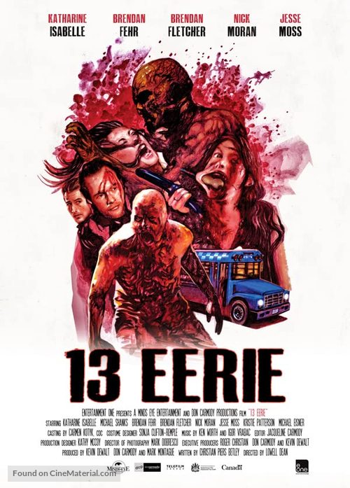 13 Eerie - Canadian Movie Poster