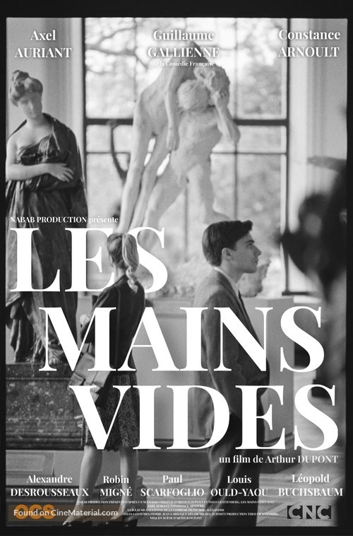 Les mains vides - French Movie Poster