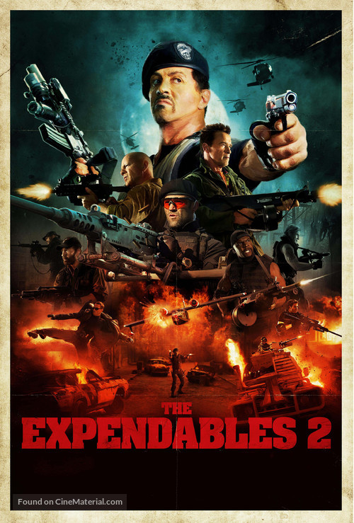 The Expendables 2 - Movie Poster