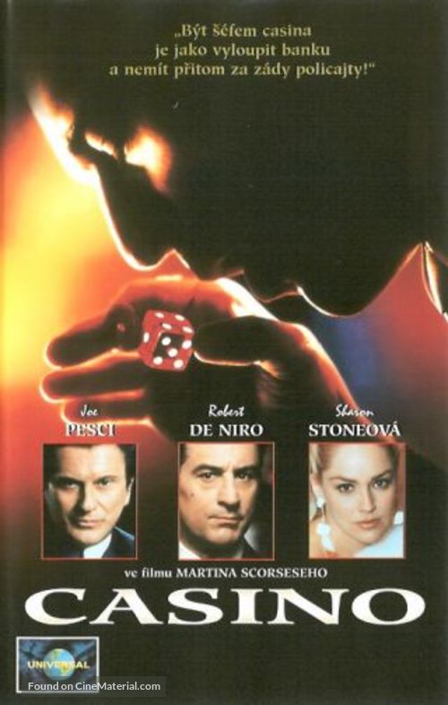 Casino - Czech VHS movie cover