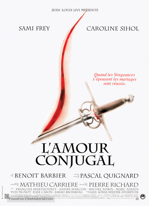 L&#039;amour conjugal - French Movie Poster