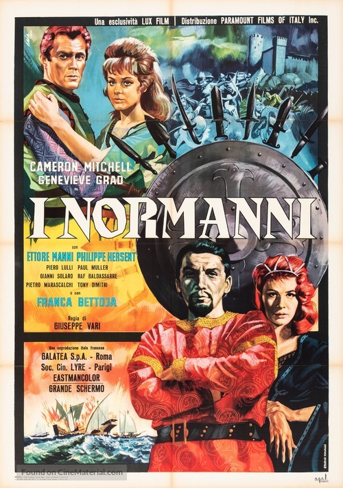 I normanni - Italian Movie Poster