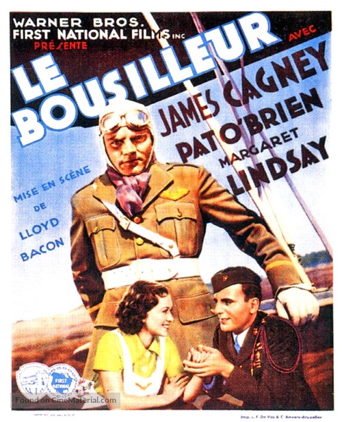 Devil Dogs of the Air - Belgian Movie Poster