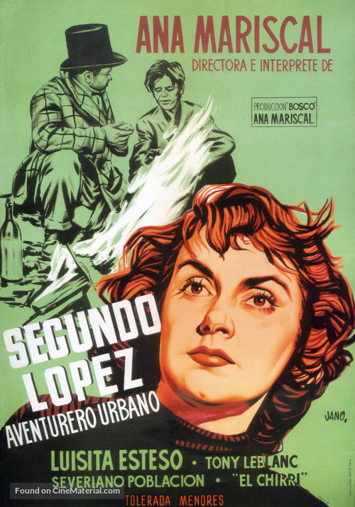 Segundo L&oacute;pez, aventurero urbano - Spanish Movie Poster