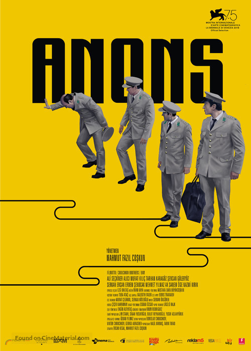 Anons - Turkish Movie Poster