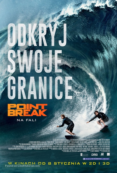 Point Break - Polish Movie Poster