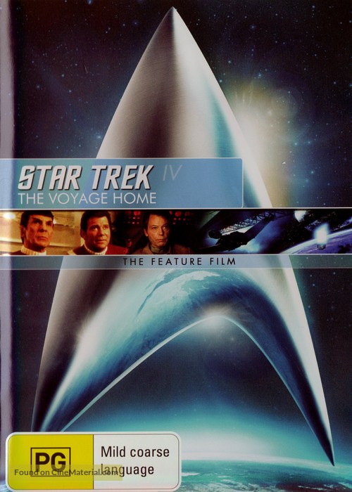 Star Trek: The Voyage Home - Australian DVD movie cover