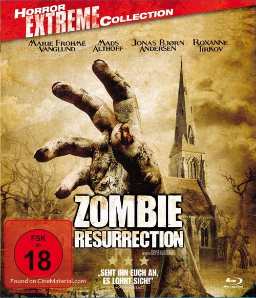 Zombie Resurrection - German Movie Cover