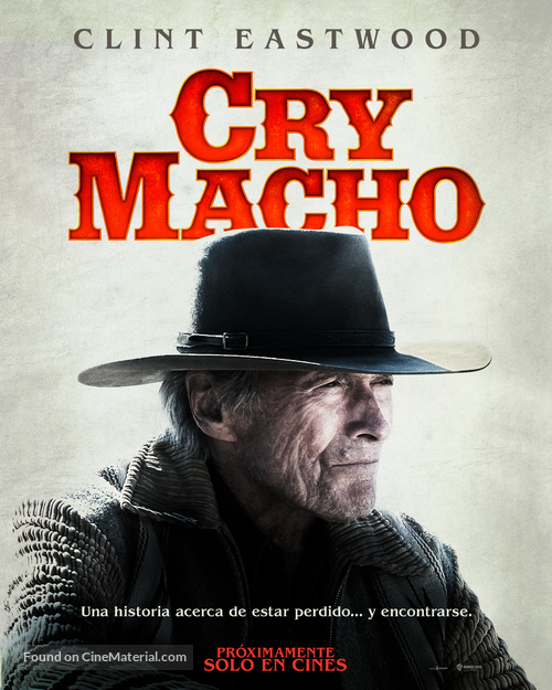 Cry Macho - Argentinian Movie Poster