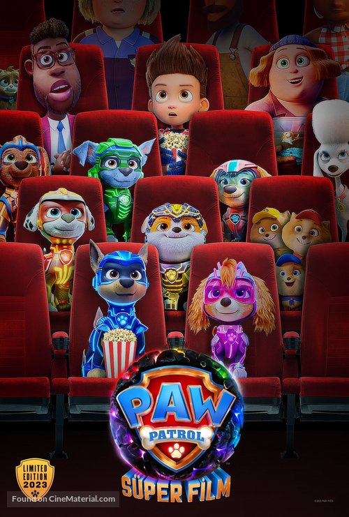 PAW Patrol: The Mighty Movie - Turkish Movie Poster