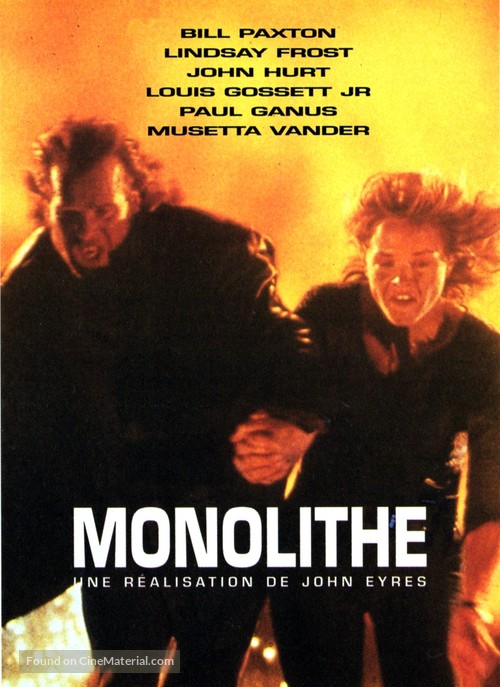 Monolith - French Movie Cover