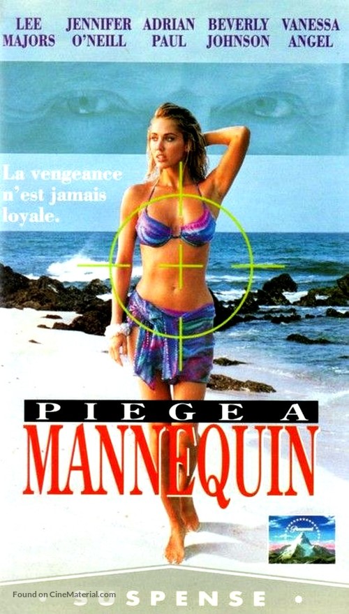 The Cover Girl Murders - French VHS movie cover