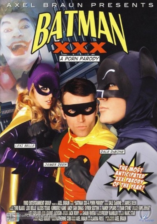 Batman XXX: A Porn Parody - DVD movie cover