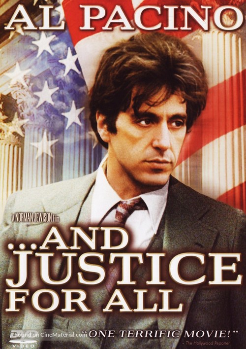 ...And Justice for All - DVD movie cover