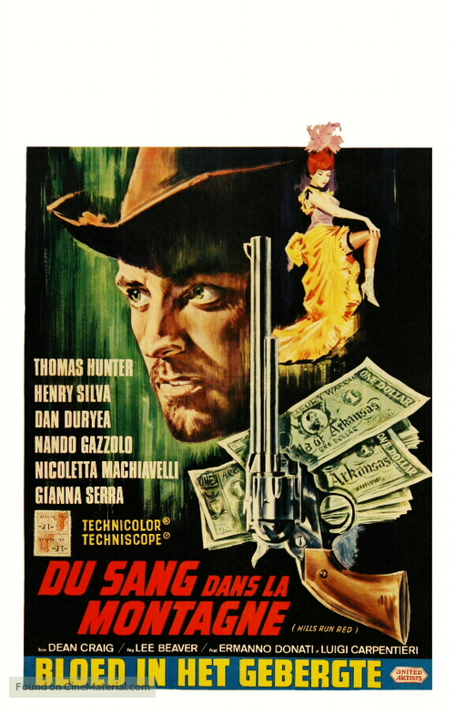 Fiume di dollari, Un - Belgian Movie Poster