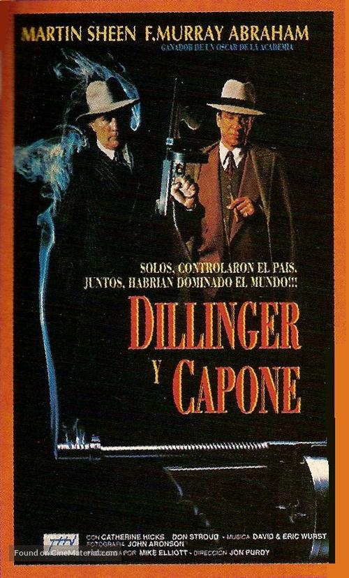 Dillinger and Capone - Argentinian poster