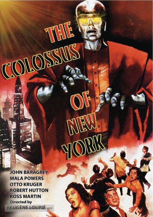 The Colossus of New York - DVD movie cover