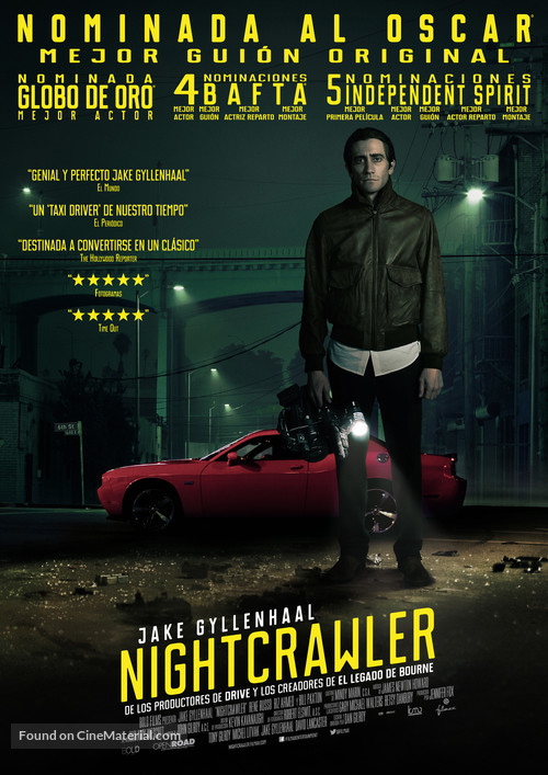 Nightcrawler - Spanish Movie Poster