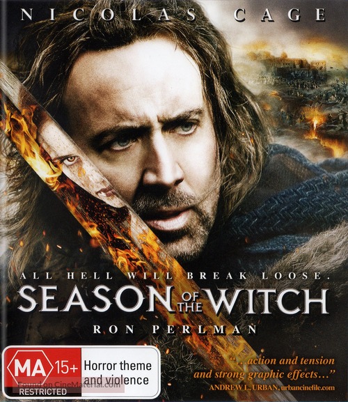 Season of the Witch - Australian Blu-Ray movie cover