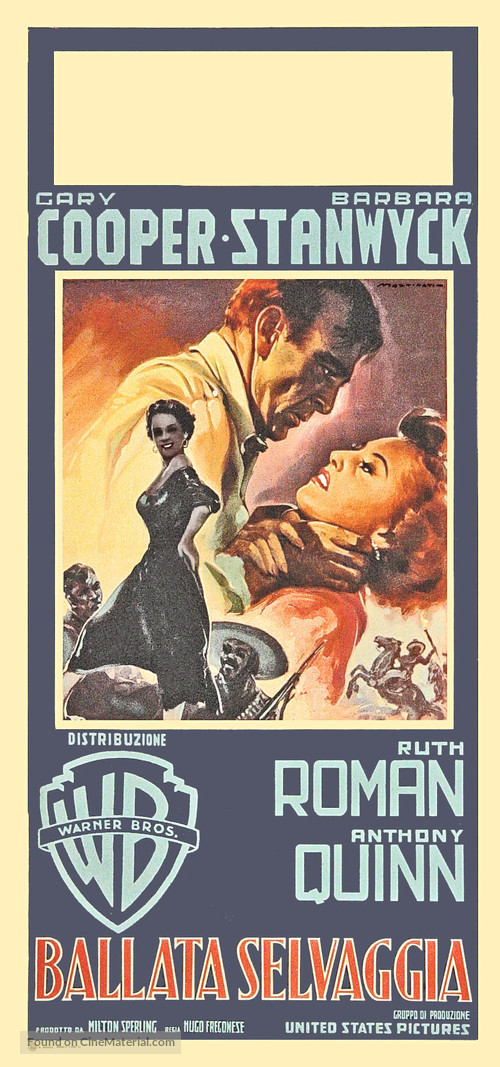 Blowing Wild - Italian Movie Poster