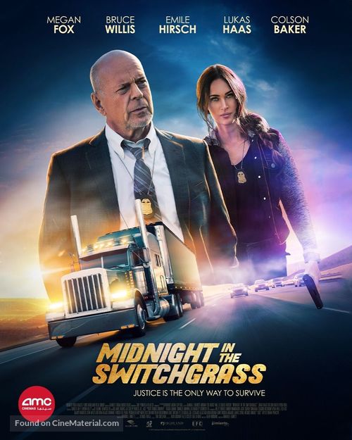 Midnight in the Switchgrass - Canadian Movie Poster