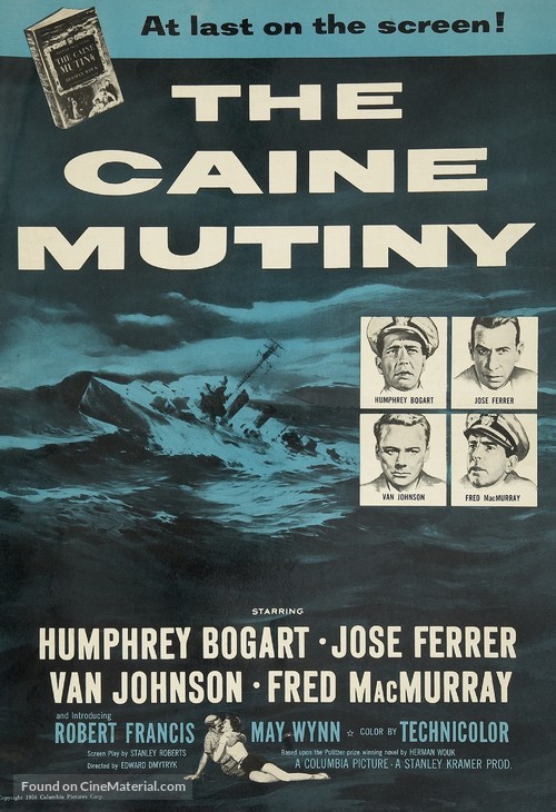 The Caine Mutiny - poster