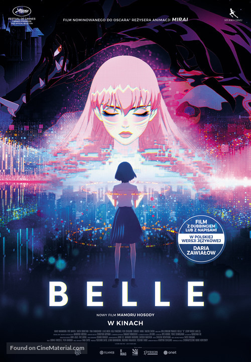 Belle: Ryu to Sobakasu no Hime - Polish Movie Poster