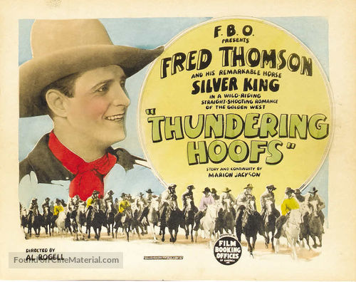 Thundering Hoofs - Movie Poster