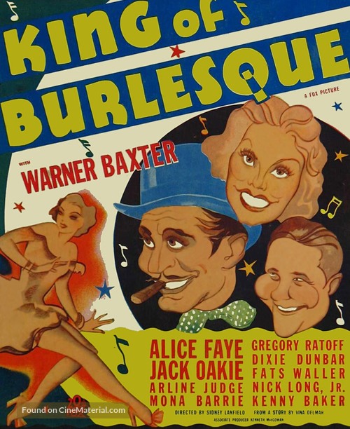 King of Burlesque - Movie Poster