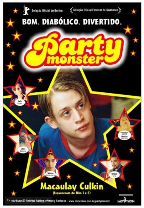 Party Monster - Brazilian poster