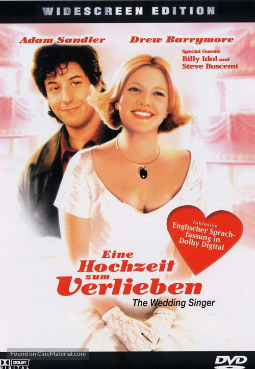 The Wedding Singer - German Movie Cover