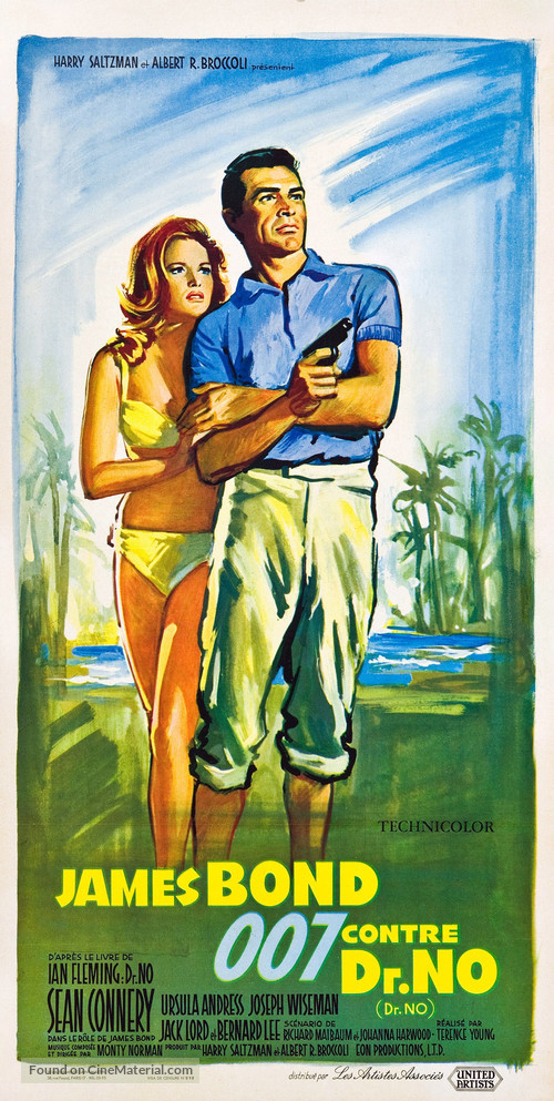 Dr. No - French Movie Poster