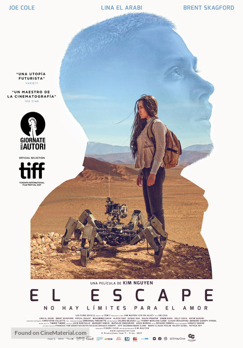 Eye on Juliet - Colombian Movie Poster
