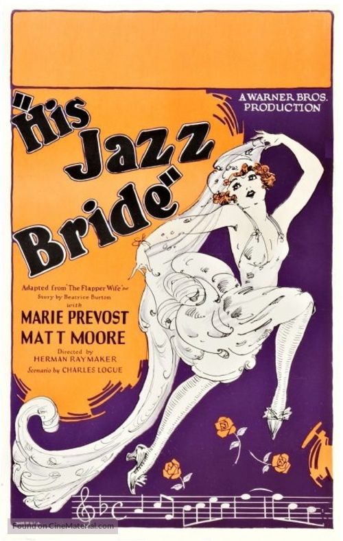 His Jazz Bride - Movie Poster